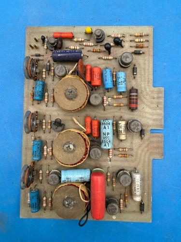 Vintage electronic circuit - electronic,