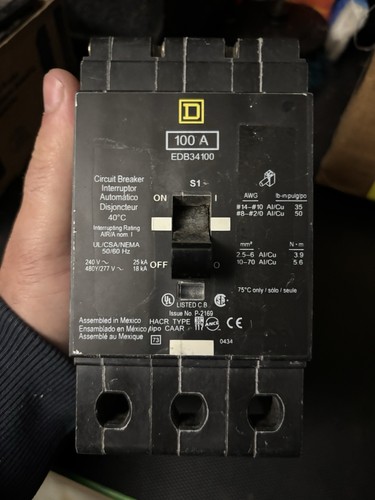 Square edb34100 circuit - -,